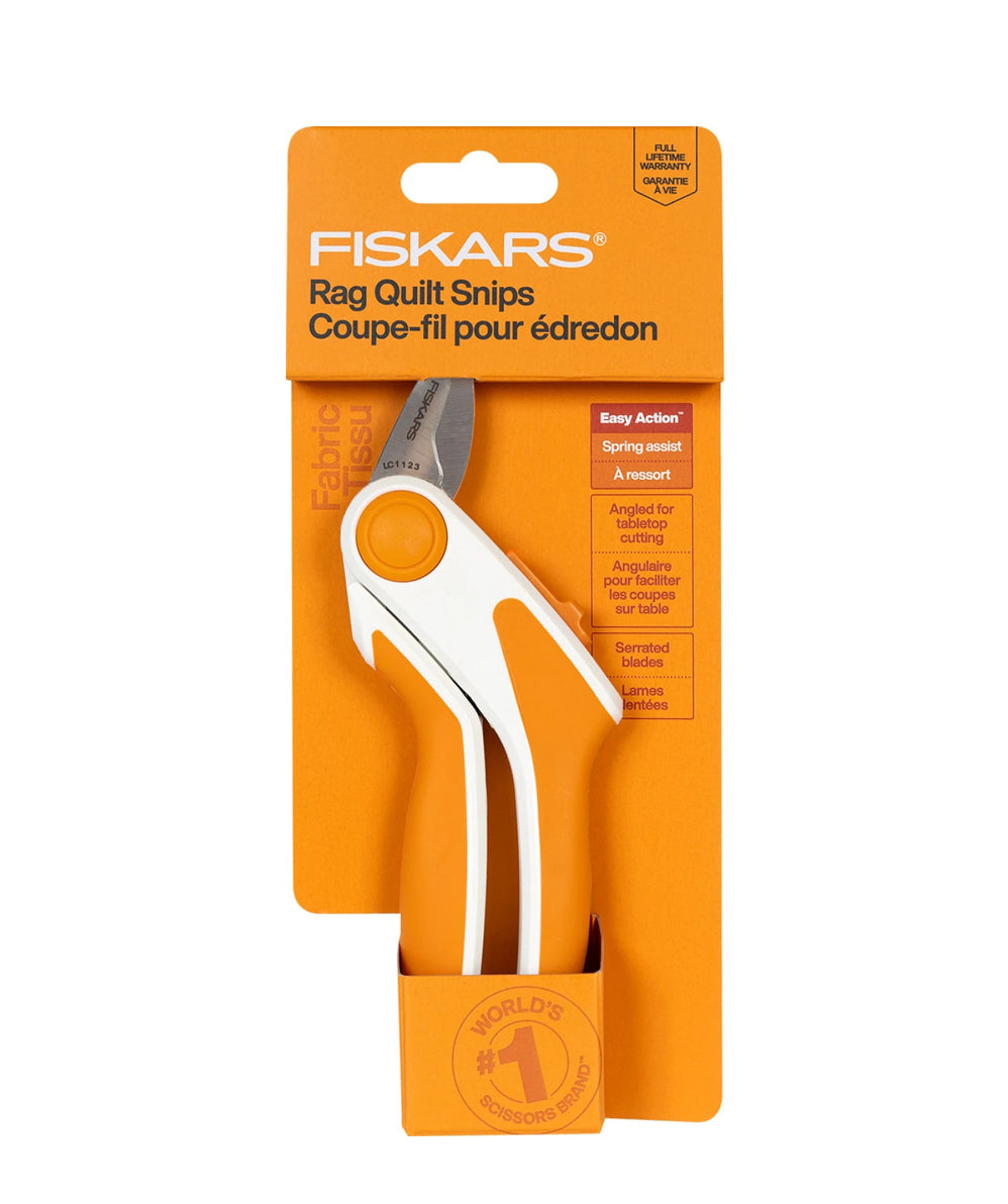Fiskars easy action rag quilt snip
