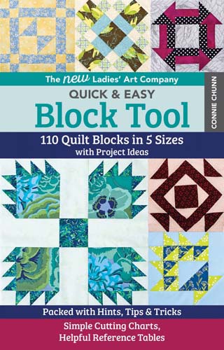 The New Ladies' Art Company Quick and Easy Block Tool - 110 blocks in 5 sizes