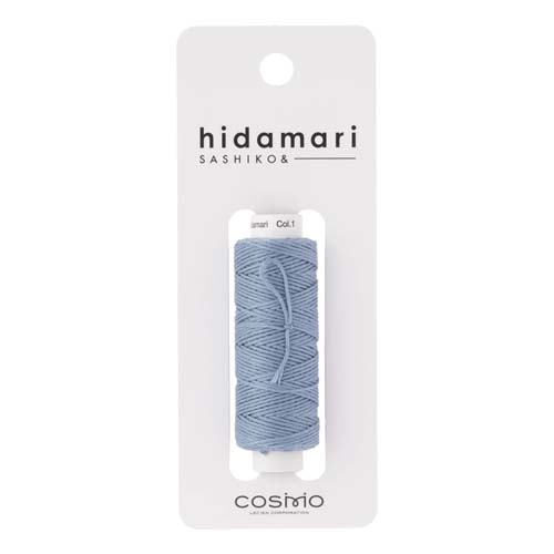 Sashiko Thread - Russian Blue22/6 30 meters Cosmo Hidamari