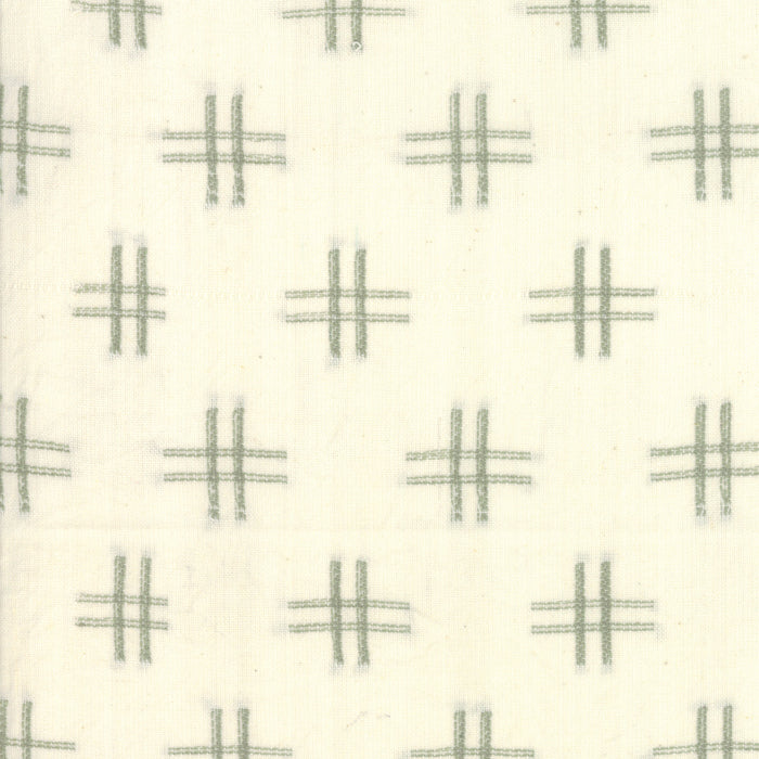 Boro Woven Foundations - Cream -  off white woven with taupe design