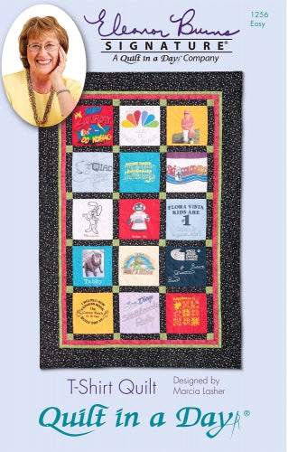 T-Shirt Quilt Pattern - Eleanor Burns Quilt in a Day