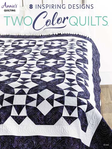 Two Color Quilts - 8 inspiring designs by Annie's Quilting