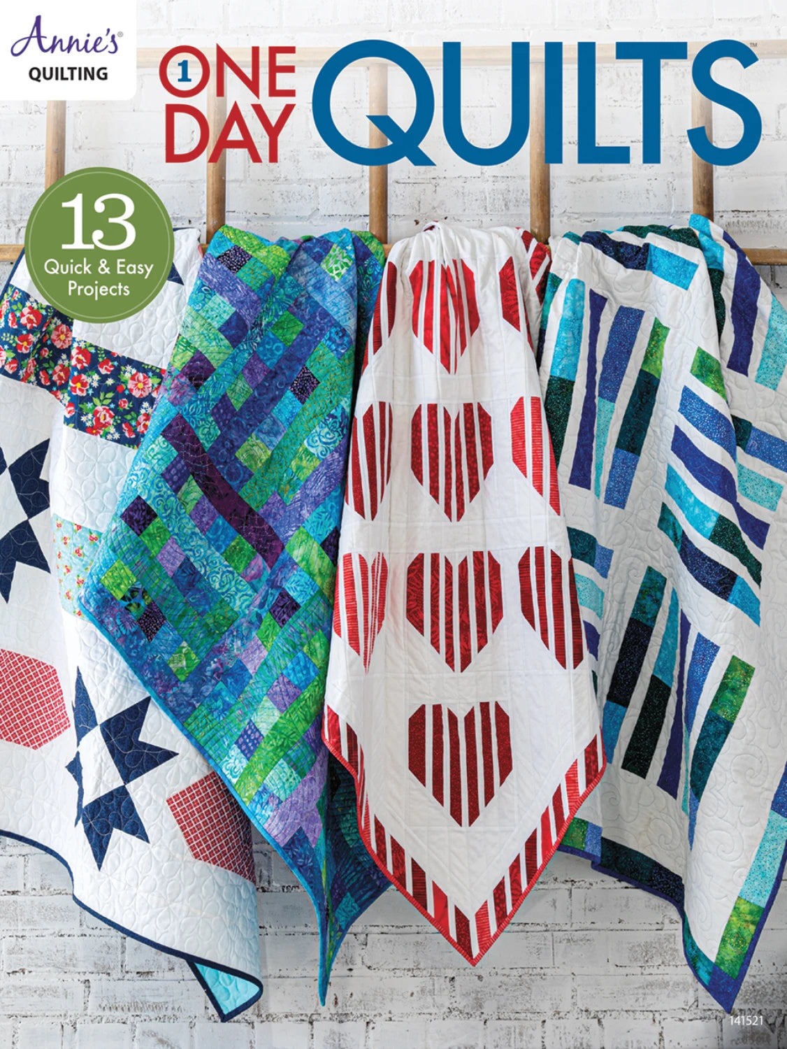 Annie's Quilting - One Day Quilting - Book of 13 Quilt Patterns