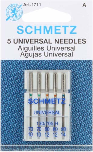 Schmetz - Universal Machine needles - 5ct. assorted - 1711