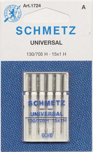 Schmetz 5 Universal Needles 60/8