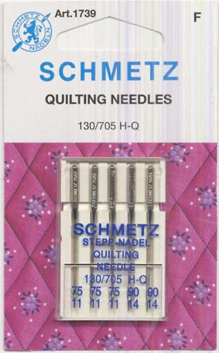 Schmetz Quilting Needles - Assortment - 75/11 90/14