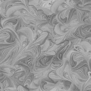 118" Wide Back - Swirls - Grey - tone on tone swirls