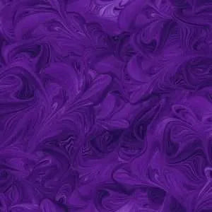 118" Wide Back - Swirls -Grape - tone on toen purple swirls
