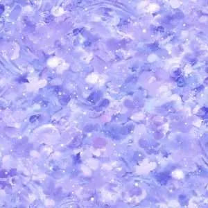 118" Wide Back - Clouds - Lavender - light purple clouds