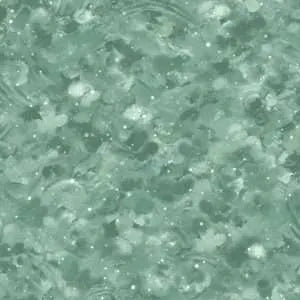 118" Wide Back - Clouds - Sage - blue-green clouds