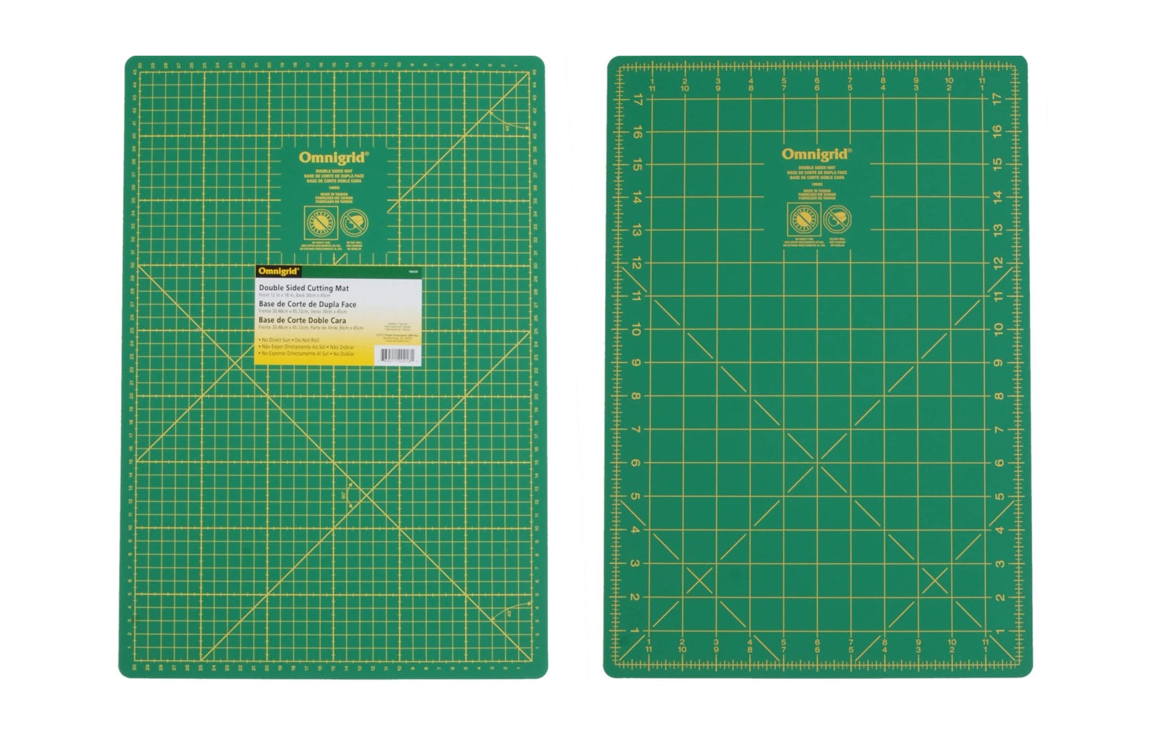 Cutting Mat - Double Sided 12x 18 by Omnigrid