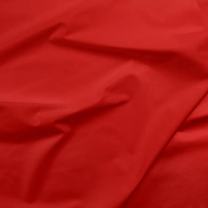 118" Wide Back - Cotton Sateen - Scarlet
