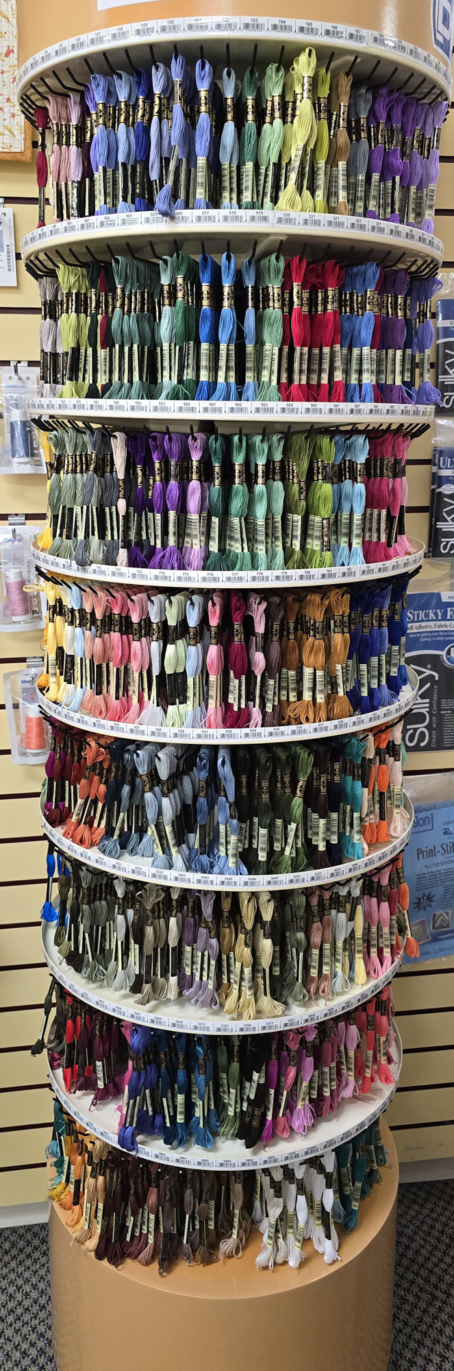 12 or more Skeins DMC Floss