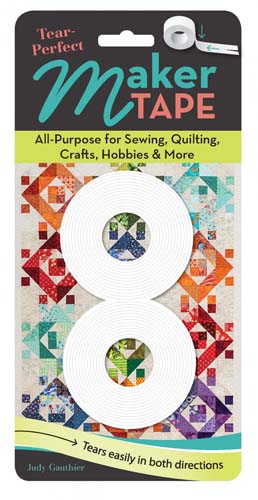 Tear perfect Maker Tape - allpurpose for sewing quilting, etc. 1 in. wide x 10