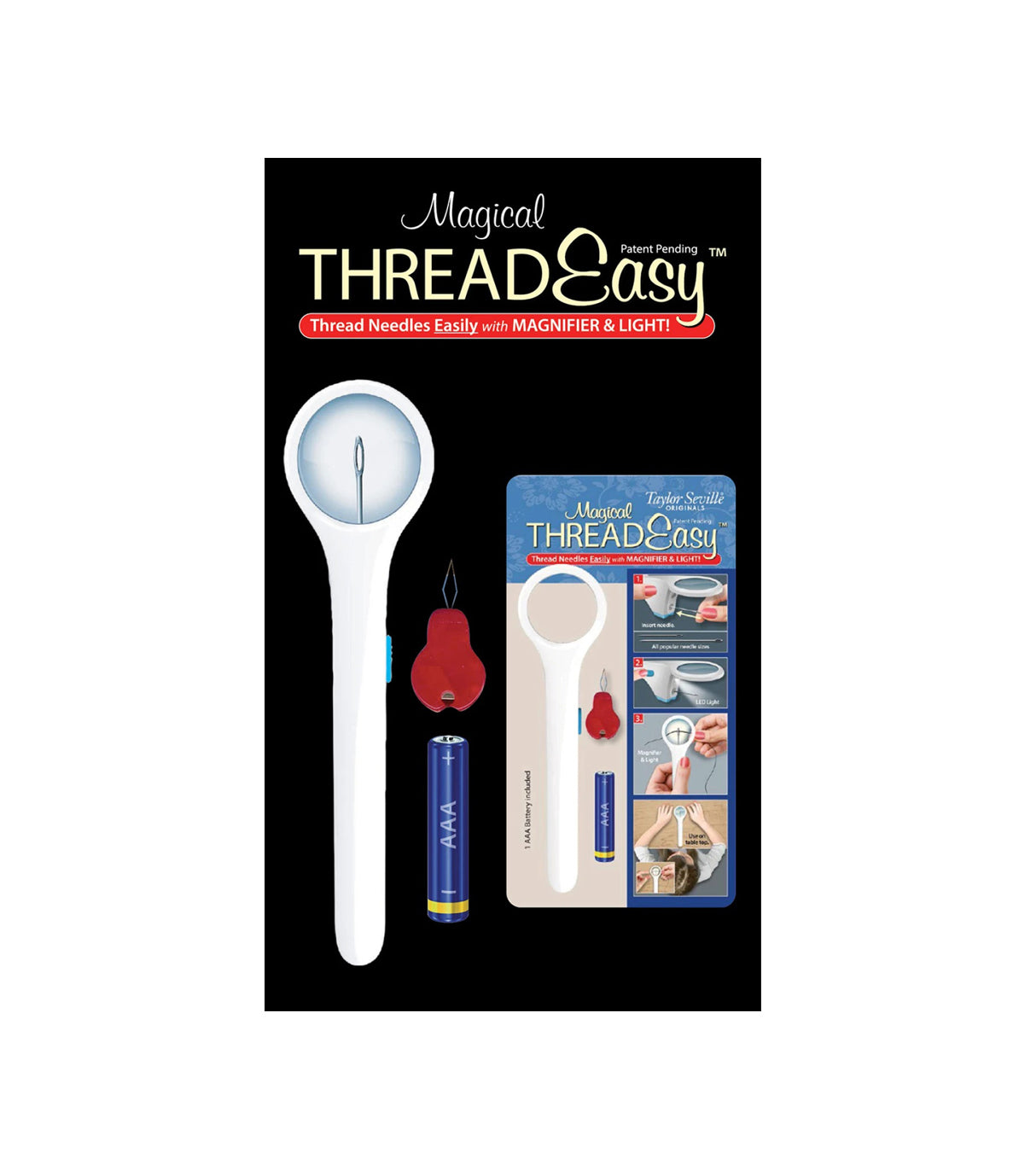 Magical Thread Easy - Magnifier and light by Taylor Seville