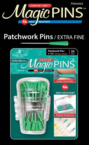 Magic Pins Patchwork Extra Fin 50pc