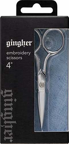 Gingher 4" Embroidery scissorsLarge handle