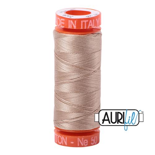 Cotton Mako Thread 50wt 200M Aurifil - 2326 Sand