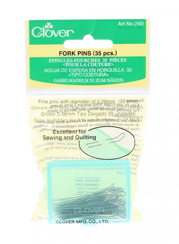 Fork Pins - fine - 35 pinsClover 240