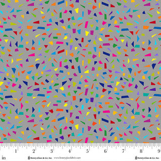 Snips - Pigeon - colored confetti on gray