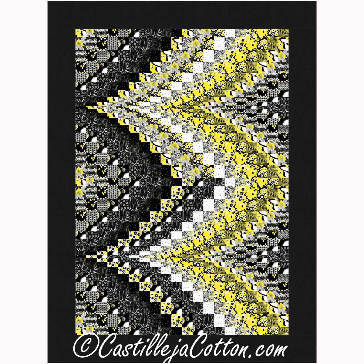 Bargello Peaks Sundance - 50 x 68 lap quilt - Castilleja Cotton - CJC47977