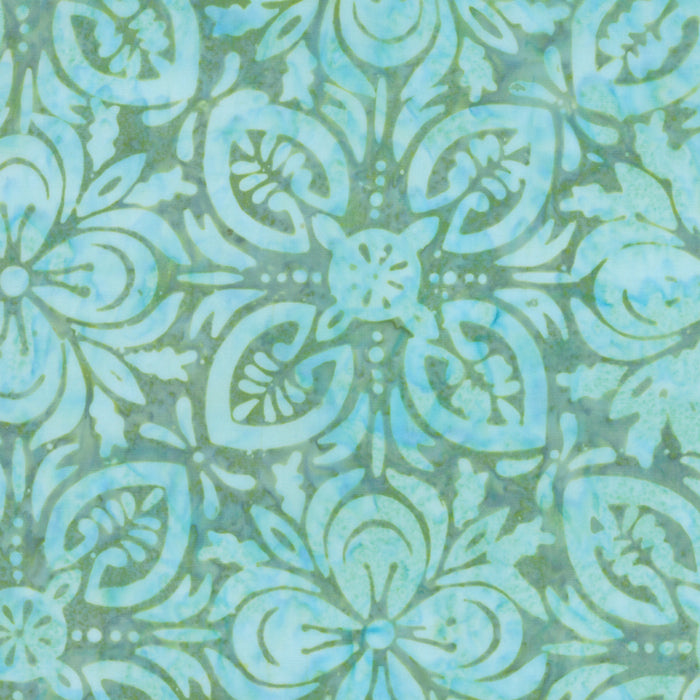 Latitude Batiks - Navigate - Ocean - by Kate Spain