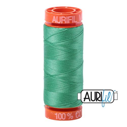 Cotton Mako Thread 50wt 200M Aurifil - 2860 Light Emerald
