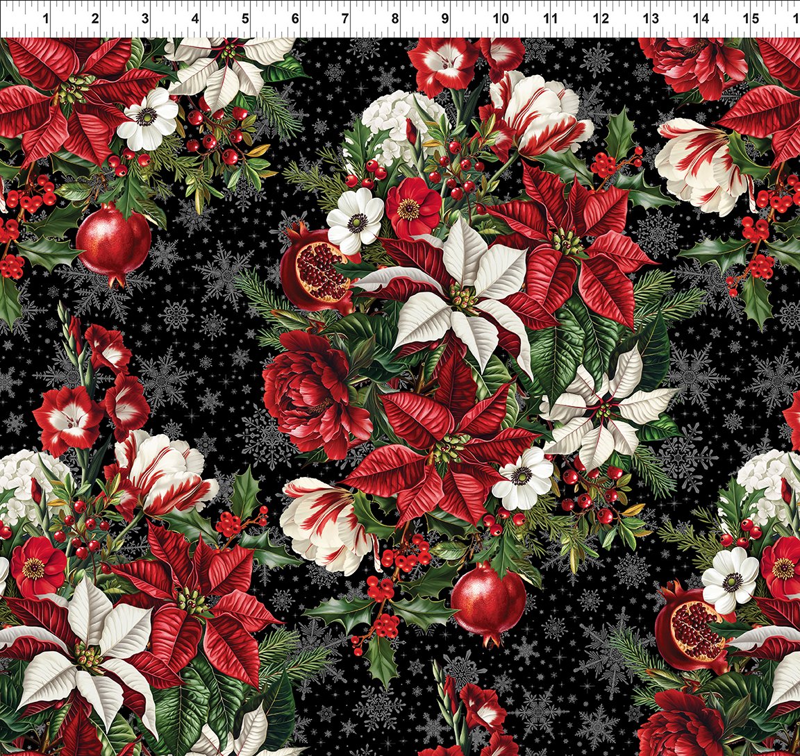 Winter Enchantment - Bouquet - Black