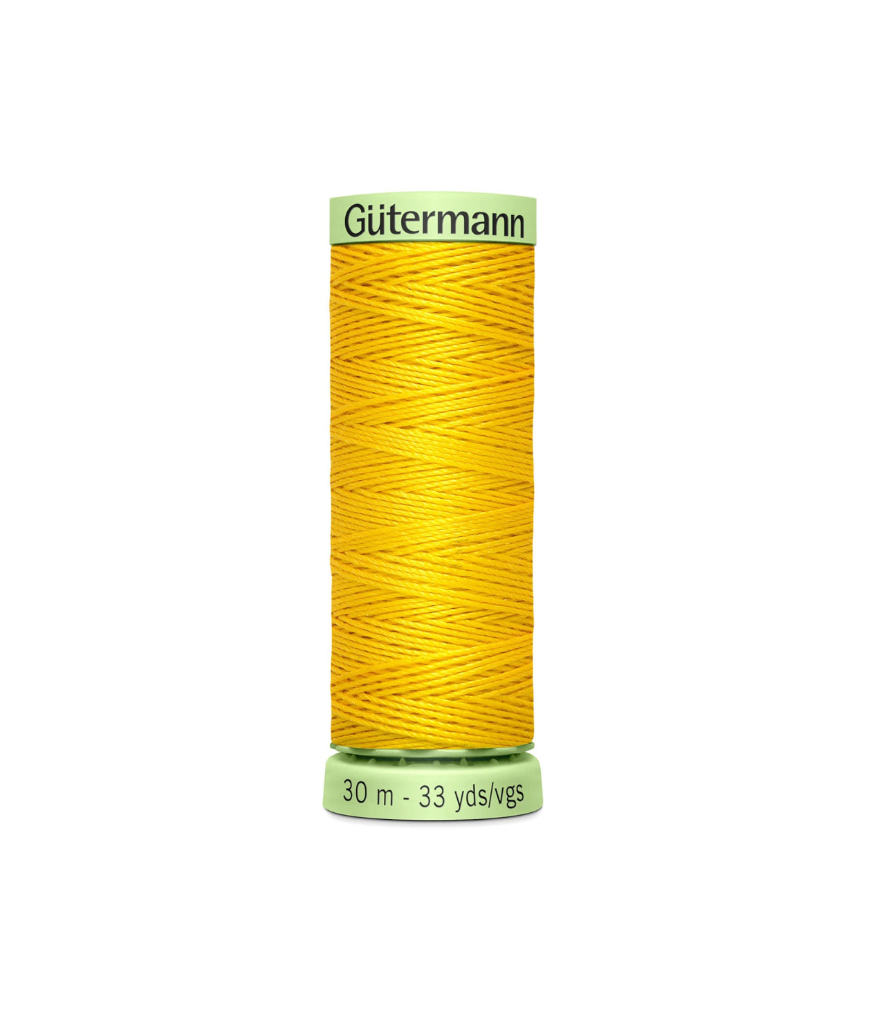 Heavy duty polyester topstitching thread, 33yds.  Goldenrod