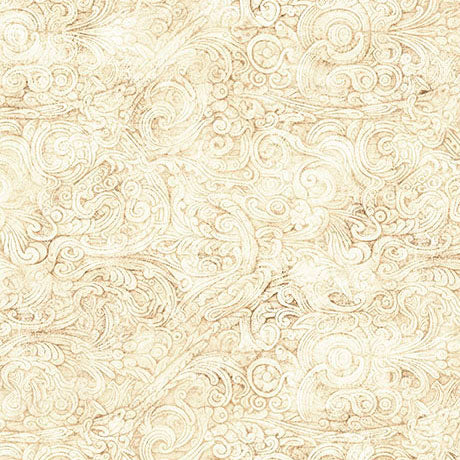 Festivus  - Filigree scrolls - Oatmeal