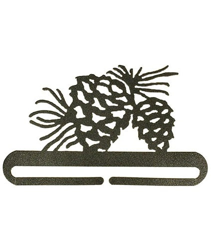 Ackfeld - 6"Pine Cone split bottom hanger - Charcoal -  - 32642