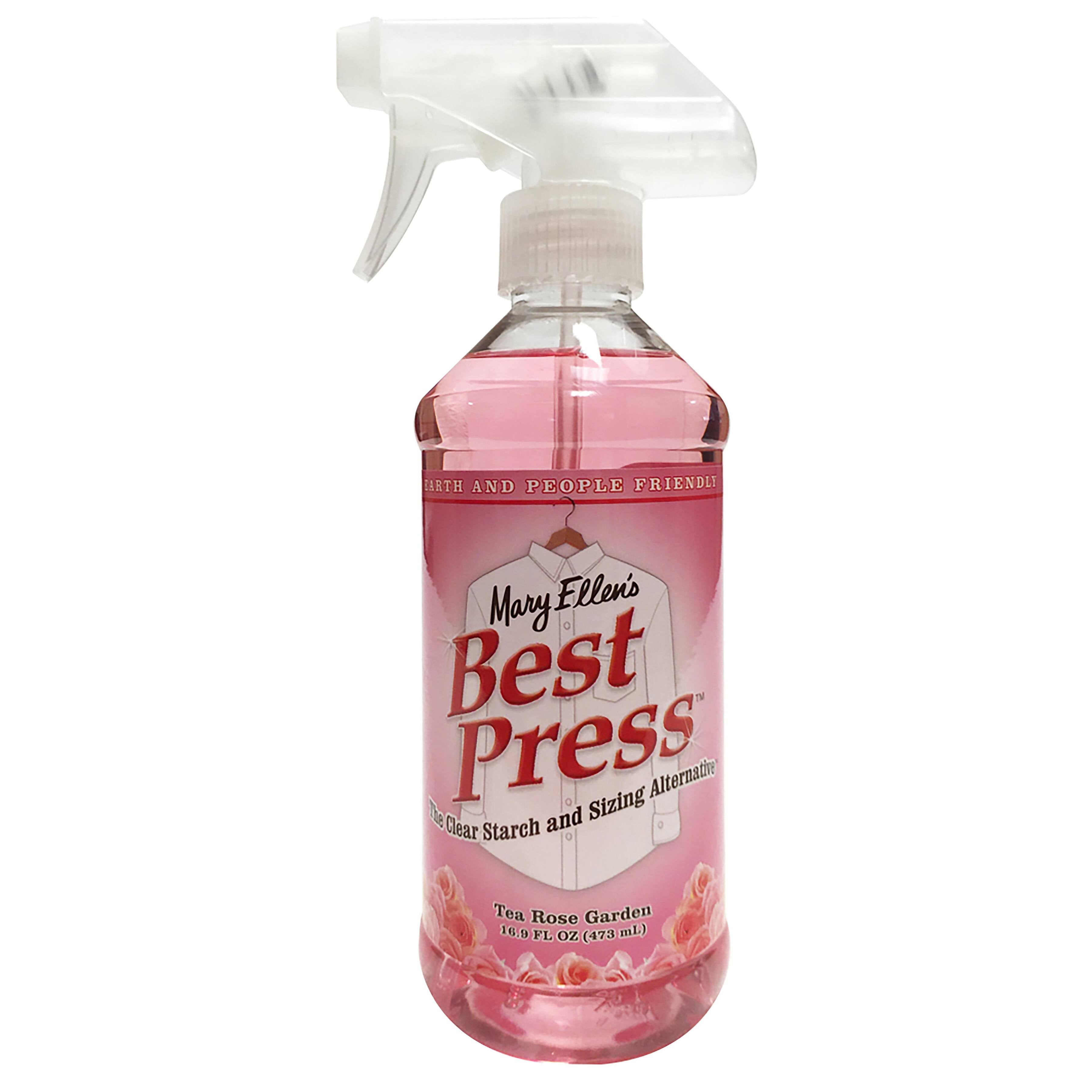 Best Press - Tea Rose - 16 oz with Sprayer-The Clear Starch Alternative-M