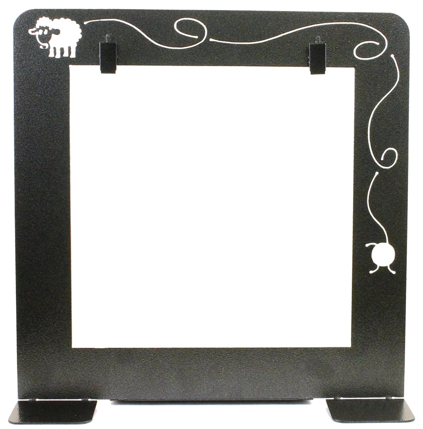 Ackfeld-8" Decora Sheep Stand-Charcoal-With Clips