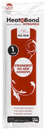 HeatNBond Ultra Hold - double-sided iron-on adhesive - 17 in 36 in