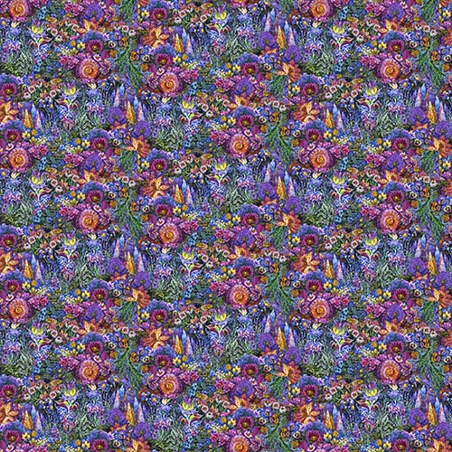 Astral Voyage - Floral Fantasy- Multi - packed florals