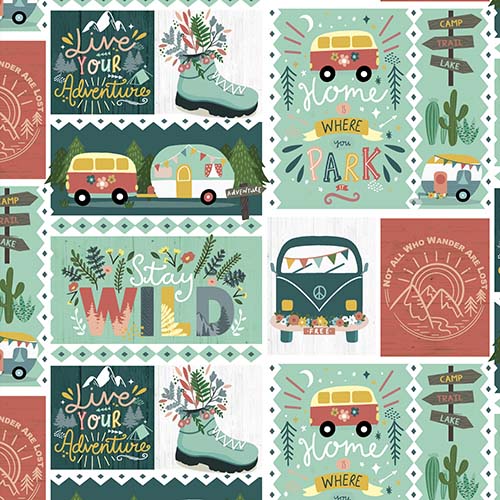 Live Your Adventure - Adventure Patch - White