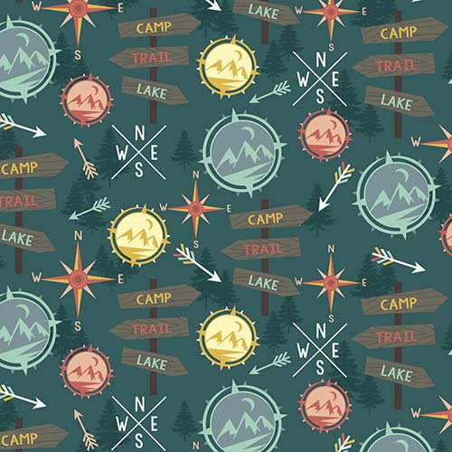 Live Your Adventure - Here's Your Sign - Turquoise