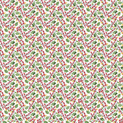 Happy Alcoholidays - Festive Cane Delight - White