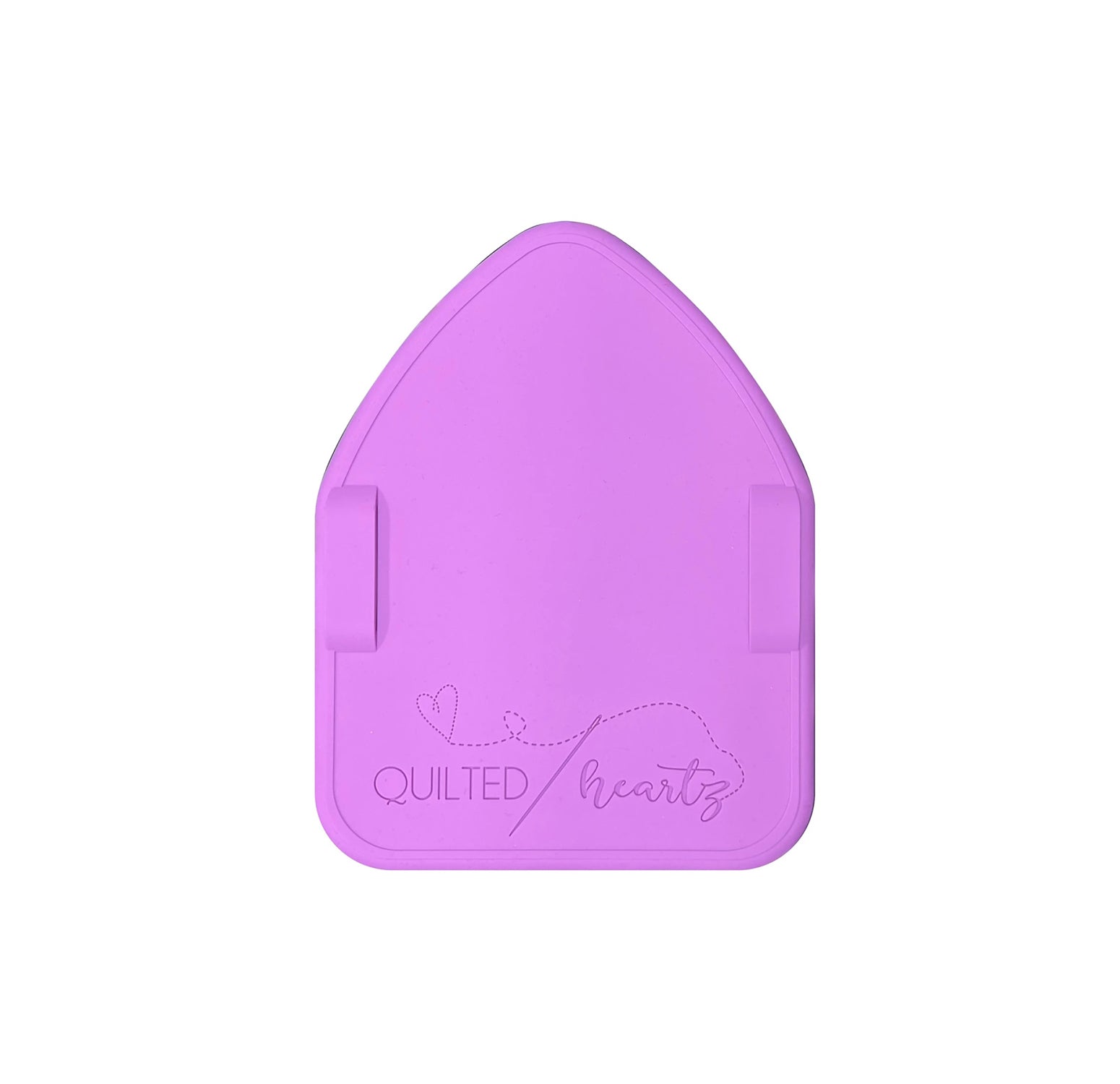 Quilted Heartz - Binding Eaze - Heat-Safe Silicone Mat- 8x10 -purple