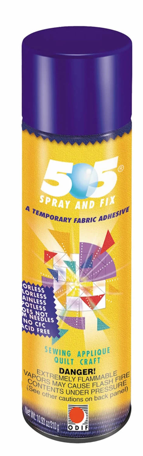Odif - 505 spray and fix temporary fabric adhesive 14.7 oz.