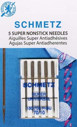 Schmetz 70/10 5 Super NONSTICK Needles-#4501