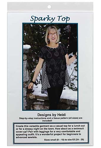 Sparky Top - Design by HeidiSizes SM - 4XL