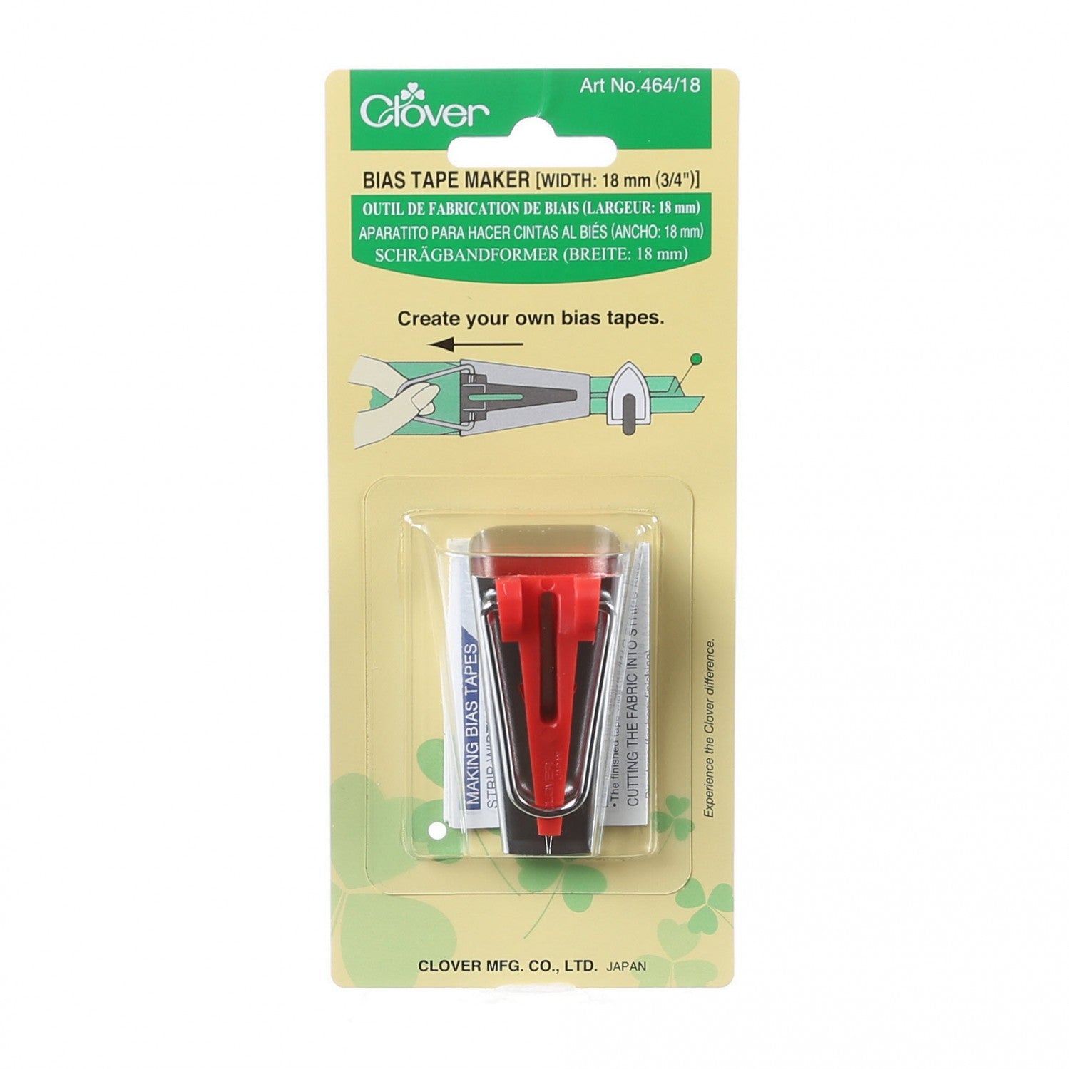 Bias Tape Maker 3/4in. from Clover