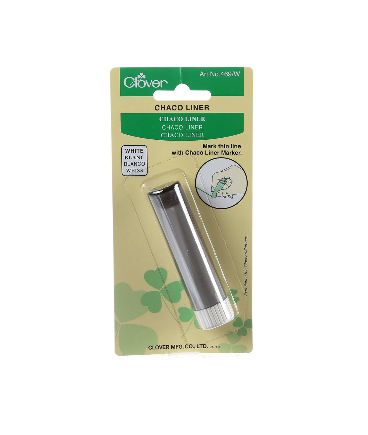 Clover chaco liner (white)
