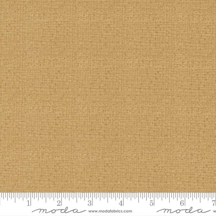 Thatched - Caramel -light gold crosshatch