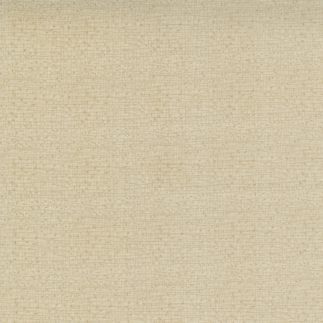 Thatched - Washed Linen - tan crosshatch
