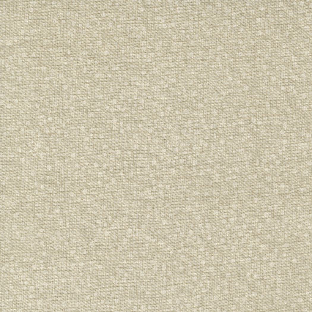 Dotty Thatched - Washed Linen - Light tan crosshatch with dots