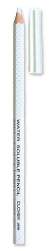 Water Soluble Pencil - White by clover