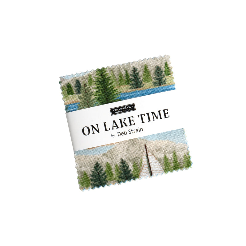 On Lake Time Mini Charm by Deb Strain