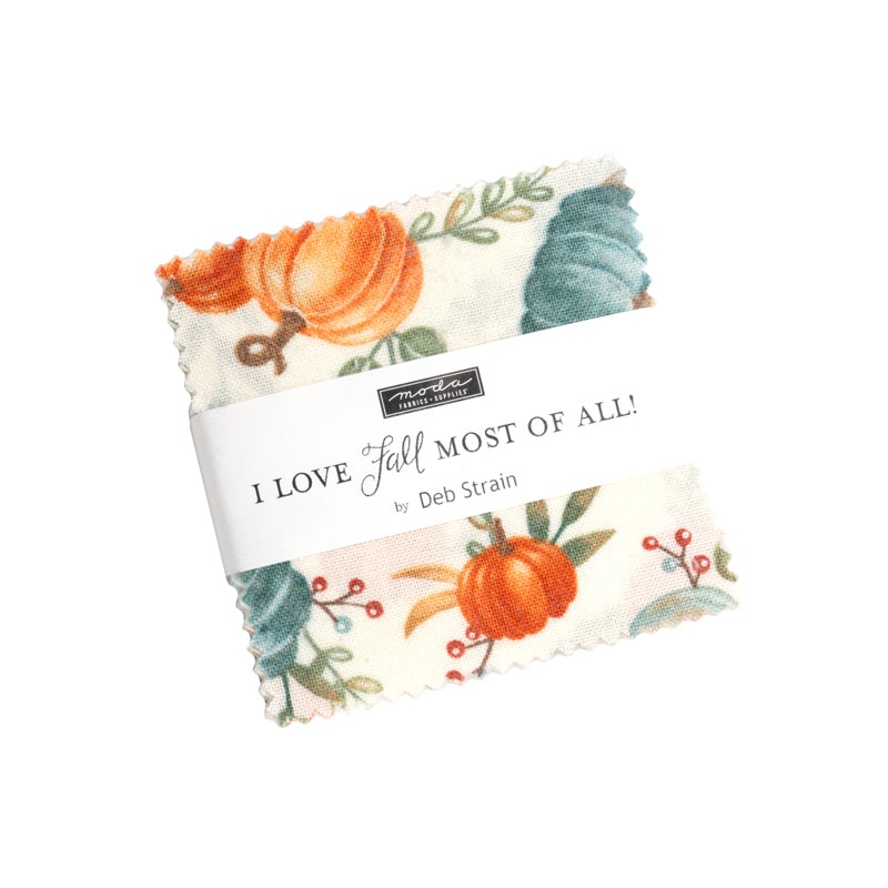 I Love Fall Most of All - Mini Charms by Deb Strain